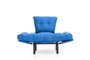 Atelier Del Sofa Nitta Single - Sillón de orejas Azul